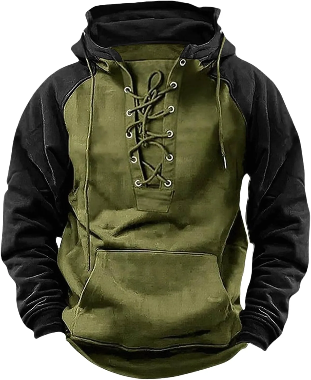 

Карго худи для мужчин, тактический худи с потертостями YSERB