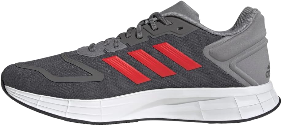 Мужские беговые кроссовки Adidas Duramo SL 2.0, красный/серый/ярко-красный — фото 4