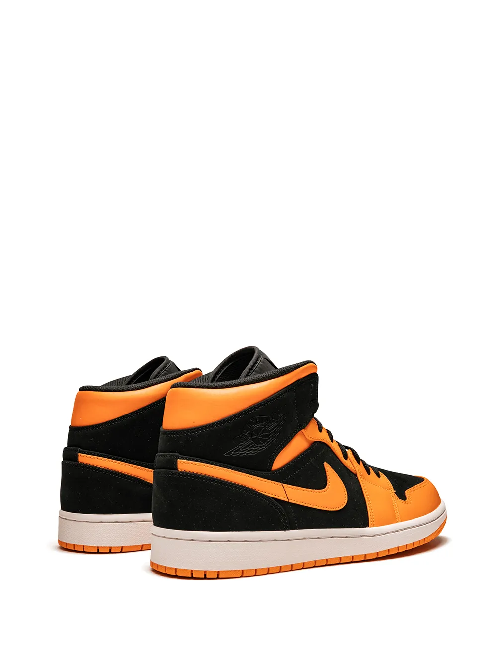 Кроссовки Air  1 Mid Jordan, оранжевый — фото 3