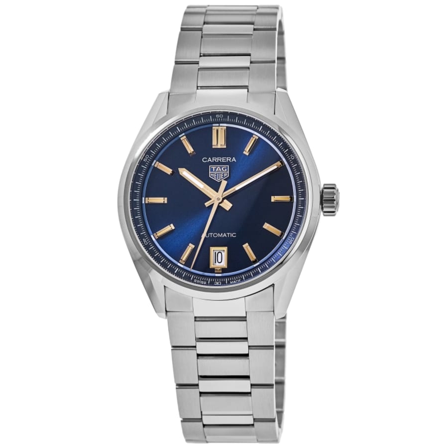 

Tag Heuer Carrera Automatic Blue Dial Стальные женские часы, синий