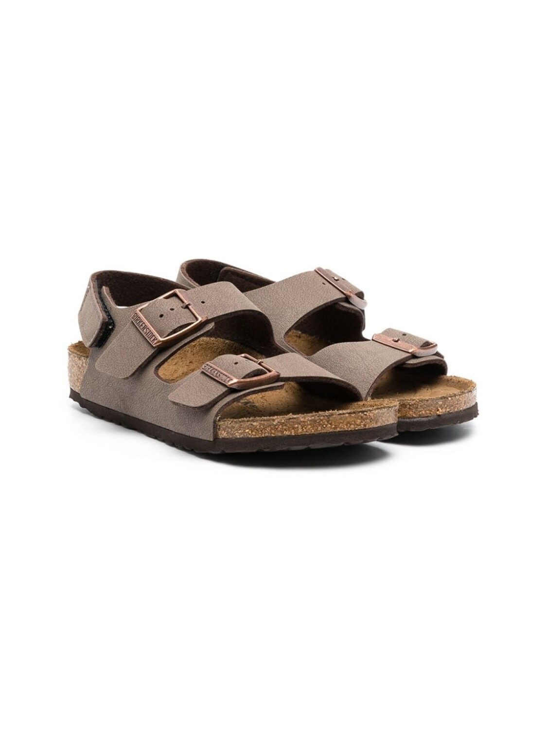 

Birkenstock сандалии New York с пряжками, коричневый
