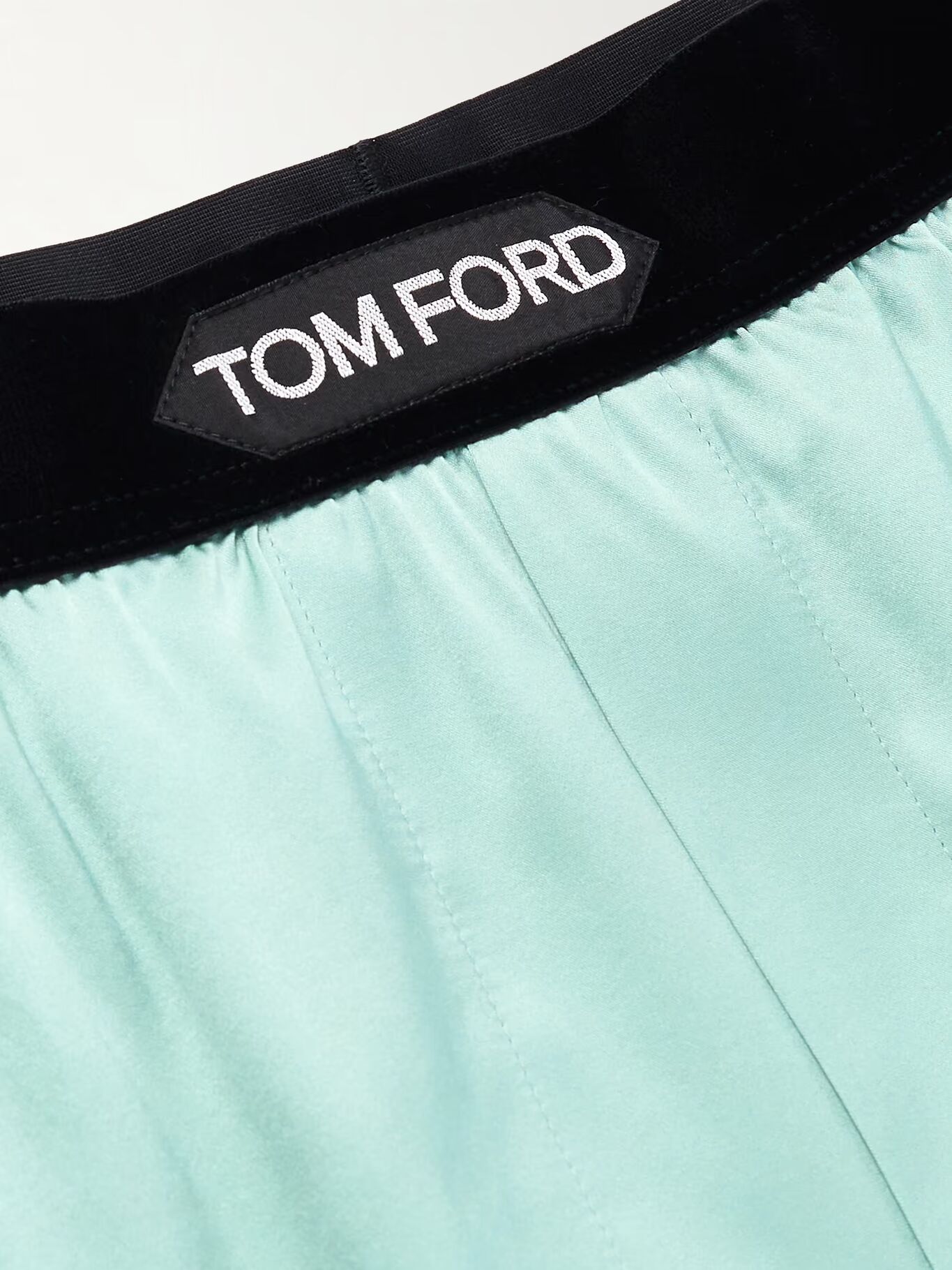 

Боксеры из эластичного шелкового атласа TOM FORD, зеленый