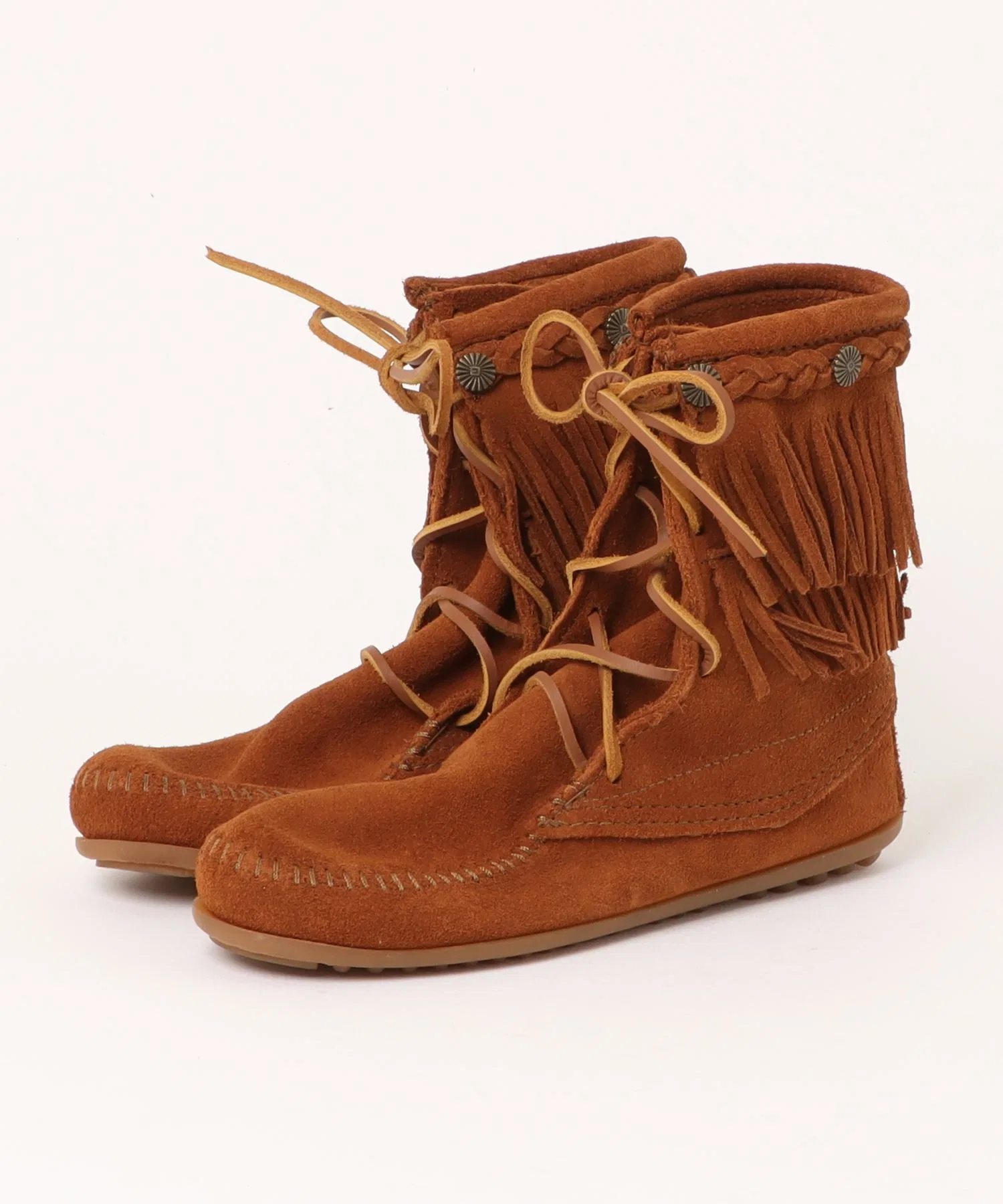 【W】【it】【IW5】【MINNETONKA】Туристские сапоги с двойной бахромой