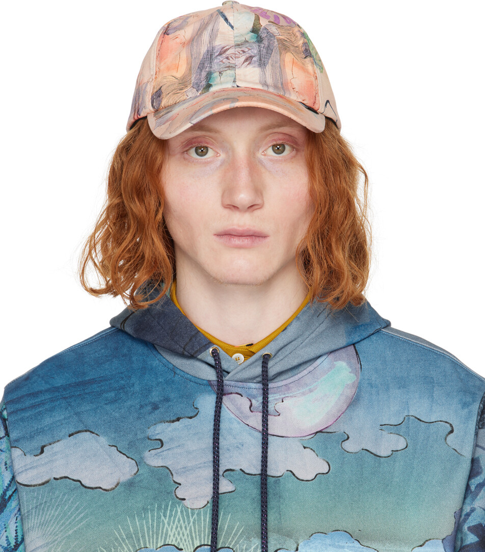 

Розовая шапка-нарцисс Paul Smith
