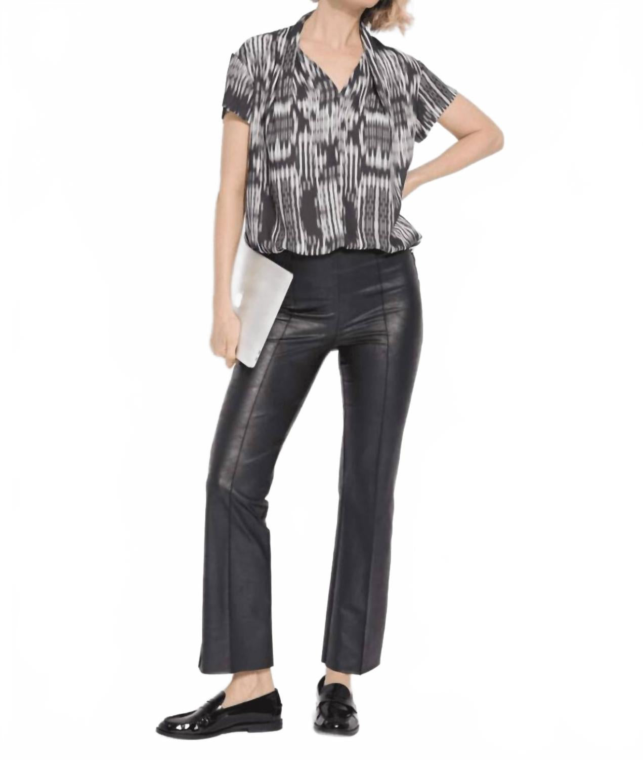 

Топ с рукавами Katya в текстурной гармонии Lysse, Textural Harmony