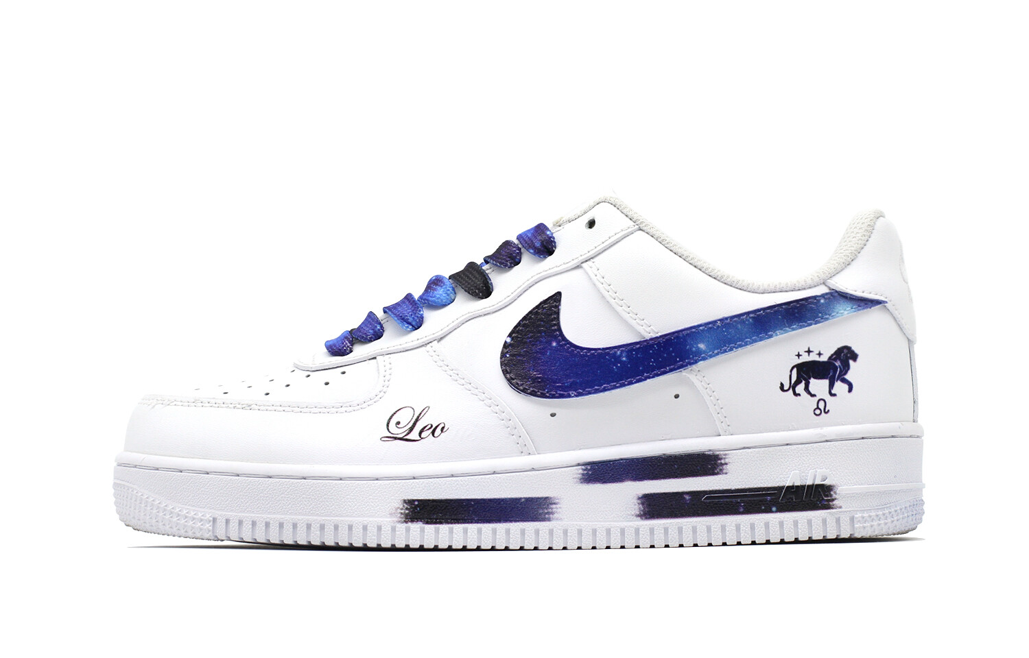 

Кроссовки Nike Air Force 1 Skateboard Shoes Women's Low-Top White Blue, Синий, Кроссовки Nike Air Force 1 Skateboard Shoes Women's Low-Top White Blue