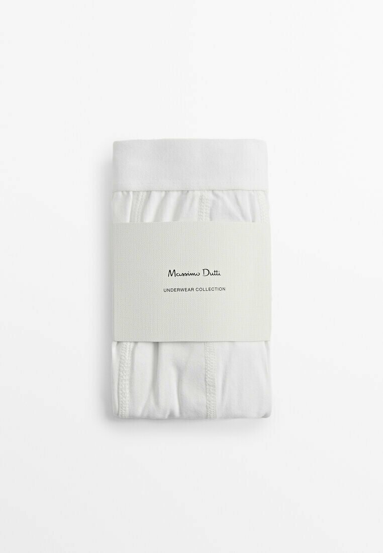 

Брюки PLAIN Massimo Dutti, белый