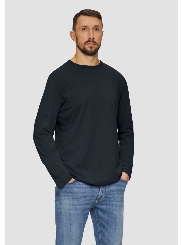 

Футболка s.Oliver T-Shirt langarm, синий