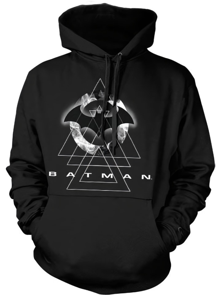 

Толстовка Mystic Big Tall Hoodie черного цвета Batman