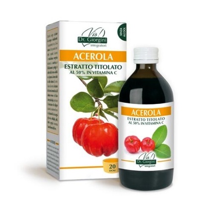

Титрованный экстракт ацеролы Dr. Giorgini 200 мл Dr.Giorgini Ser-Vis Srl