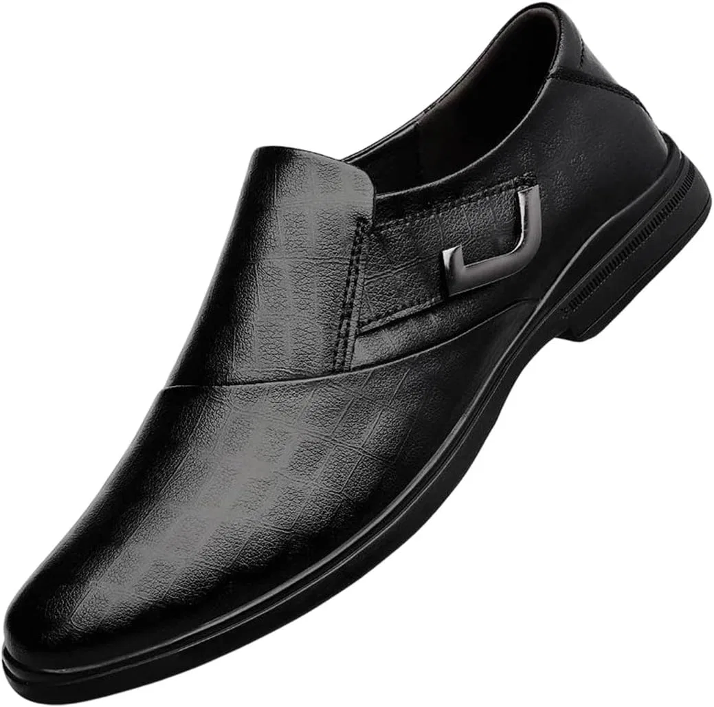 Лоферы кожаные Handmade Walking Loafers, черный
