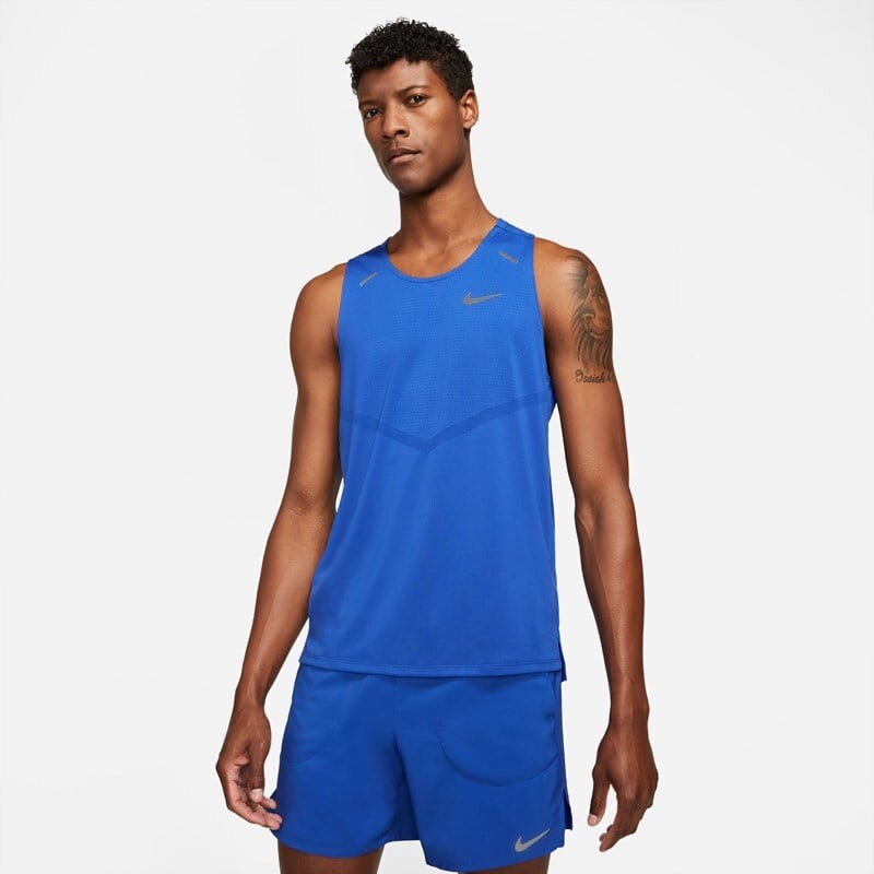 

Мужская майка для дрифтинга с подъемом 365 Nike, синий