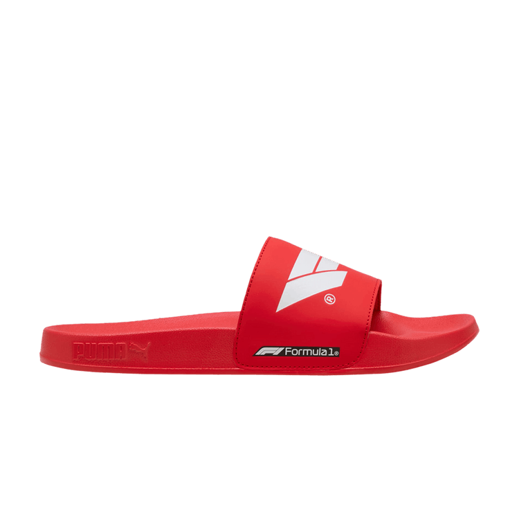

Шлепанцы Formula 1 x Leadcat 2.0 Slide 'Logo - Pop Red', красный
