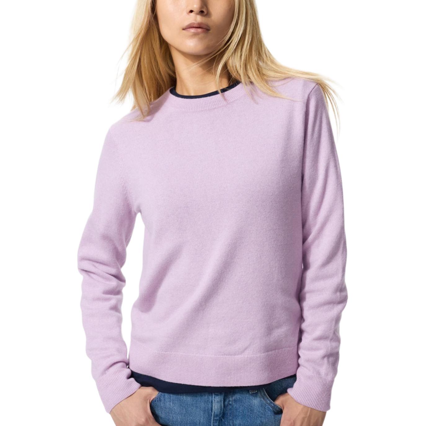 

Кашемировый свитер Women's UNIQLO, светло-фиолетовый