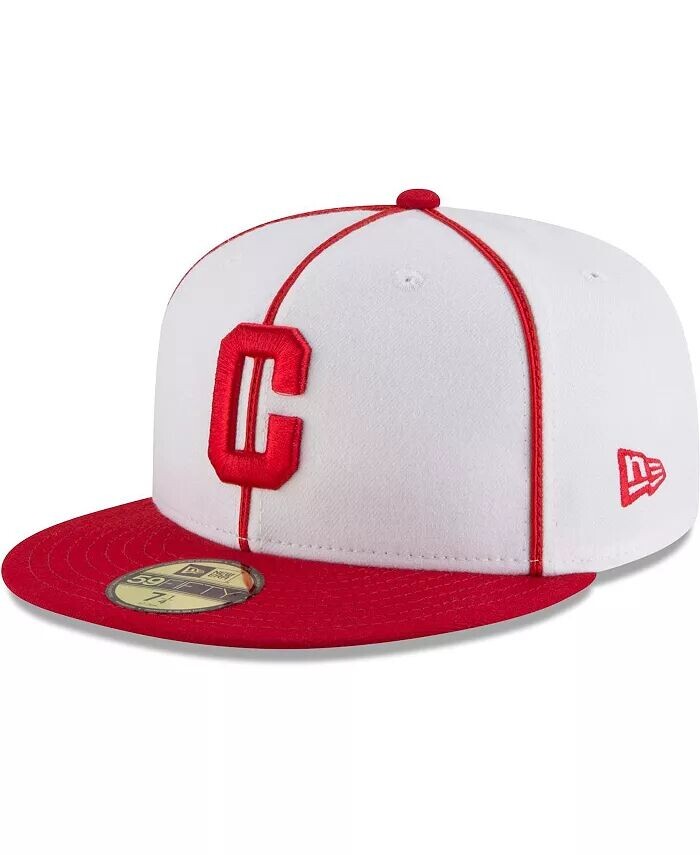 

Мужская бело-красная рваная шляпа Pittsburgh Crawfords Cooperstown Collection Turn Back The Clock 59FIFTY New Era, белый