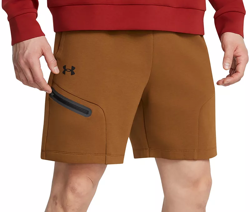 

Мужские шорты из флиса Under Armour Unstoppable, цвет Coyote/Black