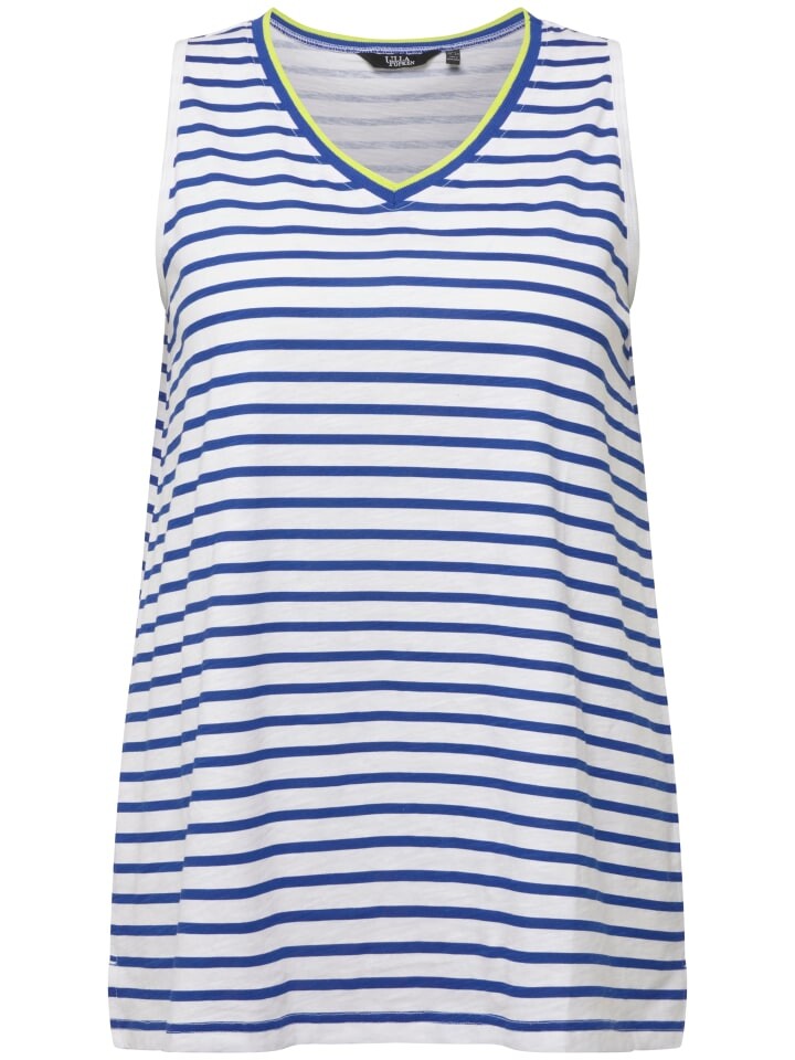 

Футболка Ulla Popken Strick Top, цвет kobaltblau