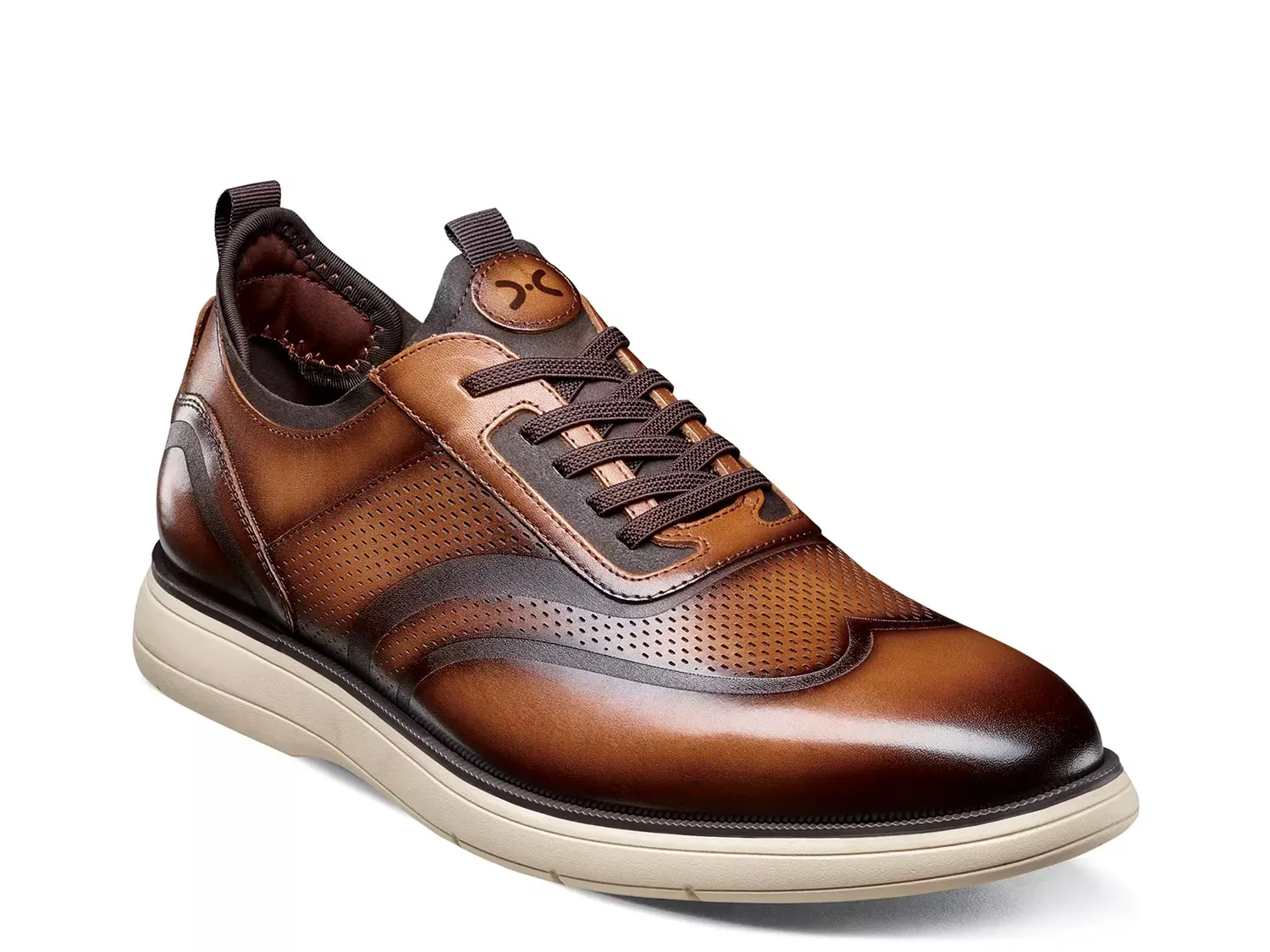 

Edgewood Wingtip Оксфорды Stacy Adams, Cognac