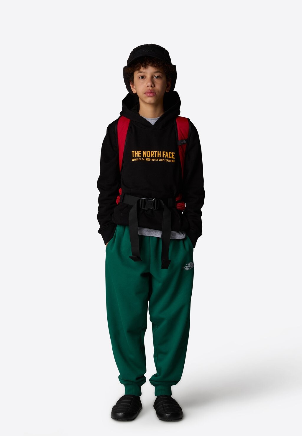 

Толстовка с капюшоном VARSITY GRAPHIC The North Face, черный