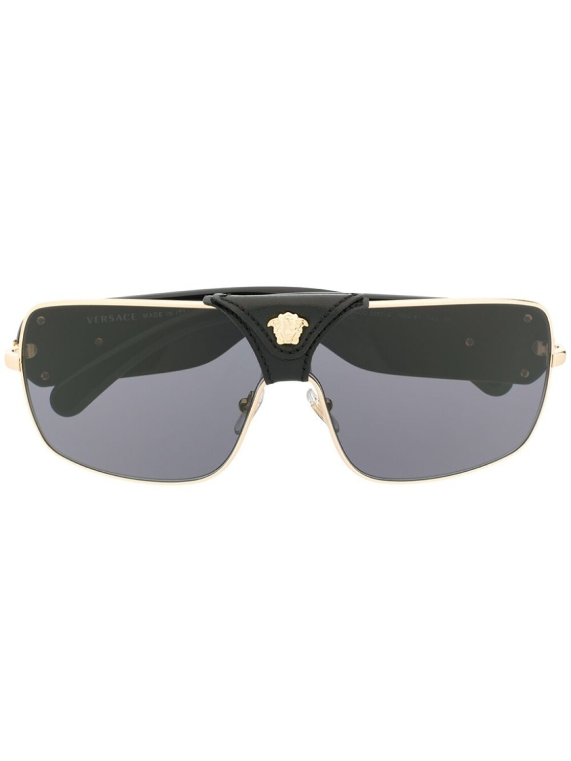 

Солнцезащитные очки Baroque в квадратной оправе Versace Eyewear, черный