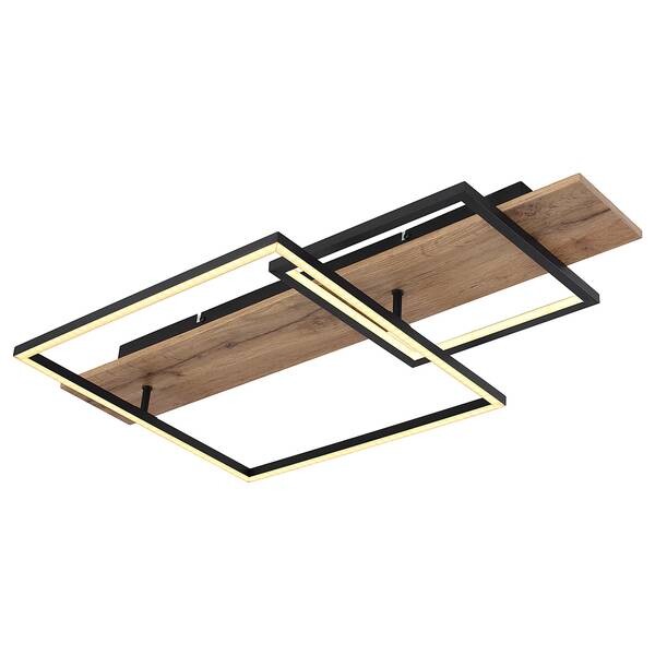 

Светодиодный потолочный светильник Globo Lighting Vanni Typ B, черный