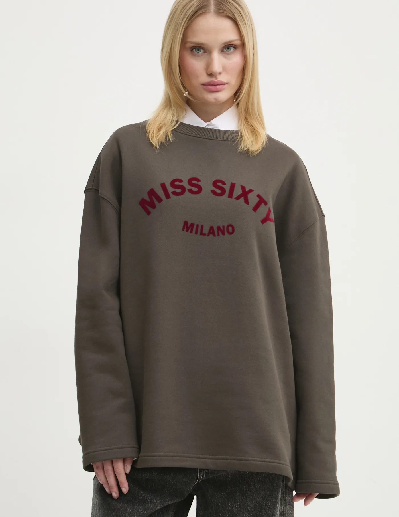 

Хлопковая толстовка 0 Miss Sixty, зеленый