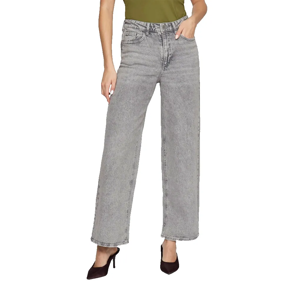 

Джинсы Vila Freya Jaf high waist, серый
