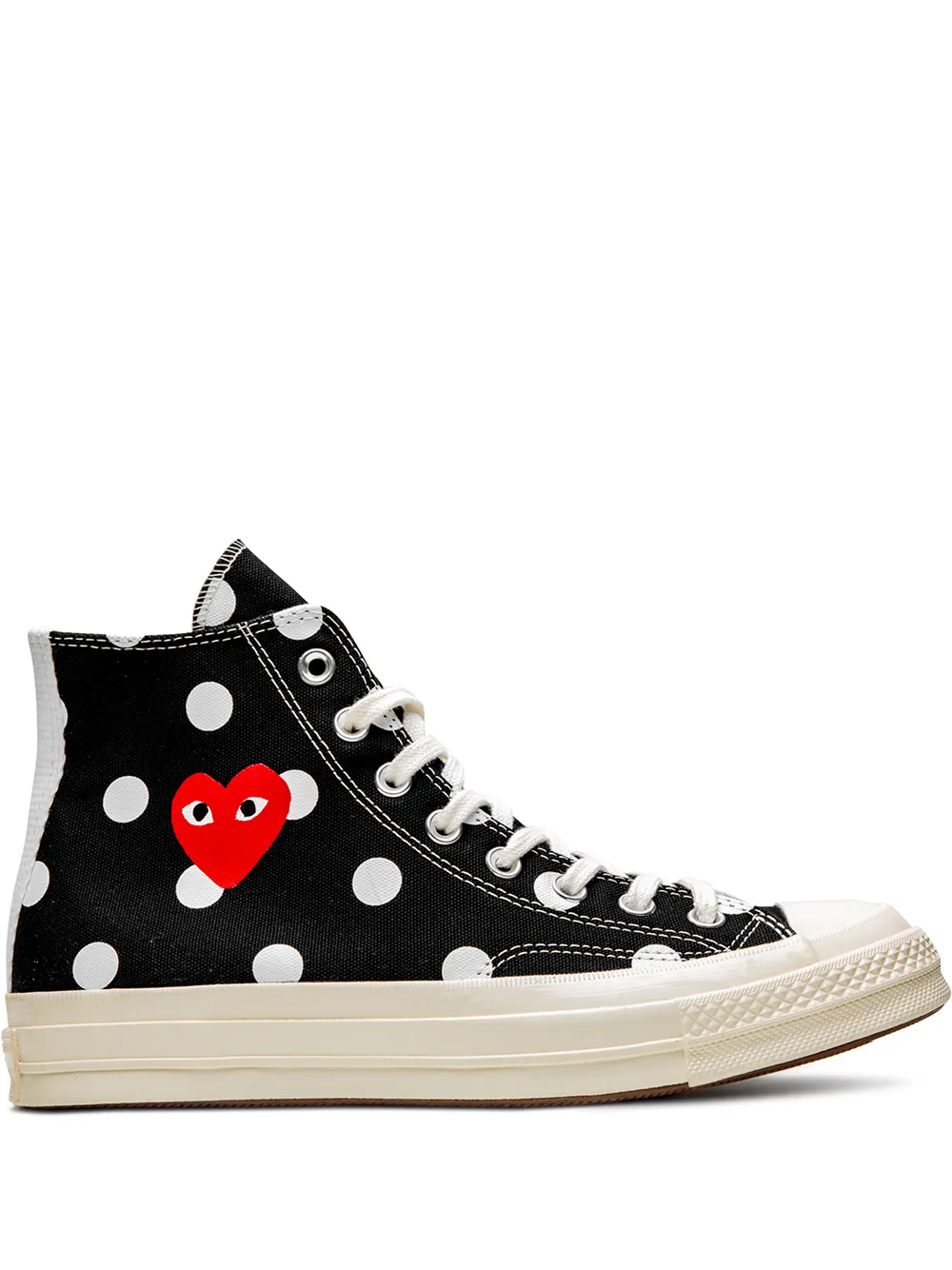 Высокие кеды Chuck 70 Comme Des Garçons Play x Converse, черный
