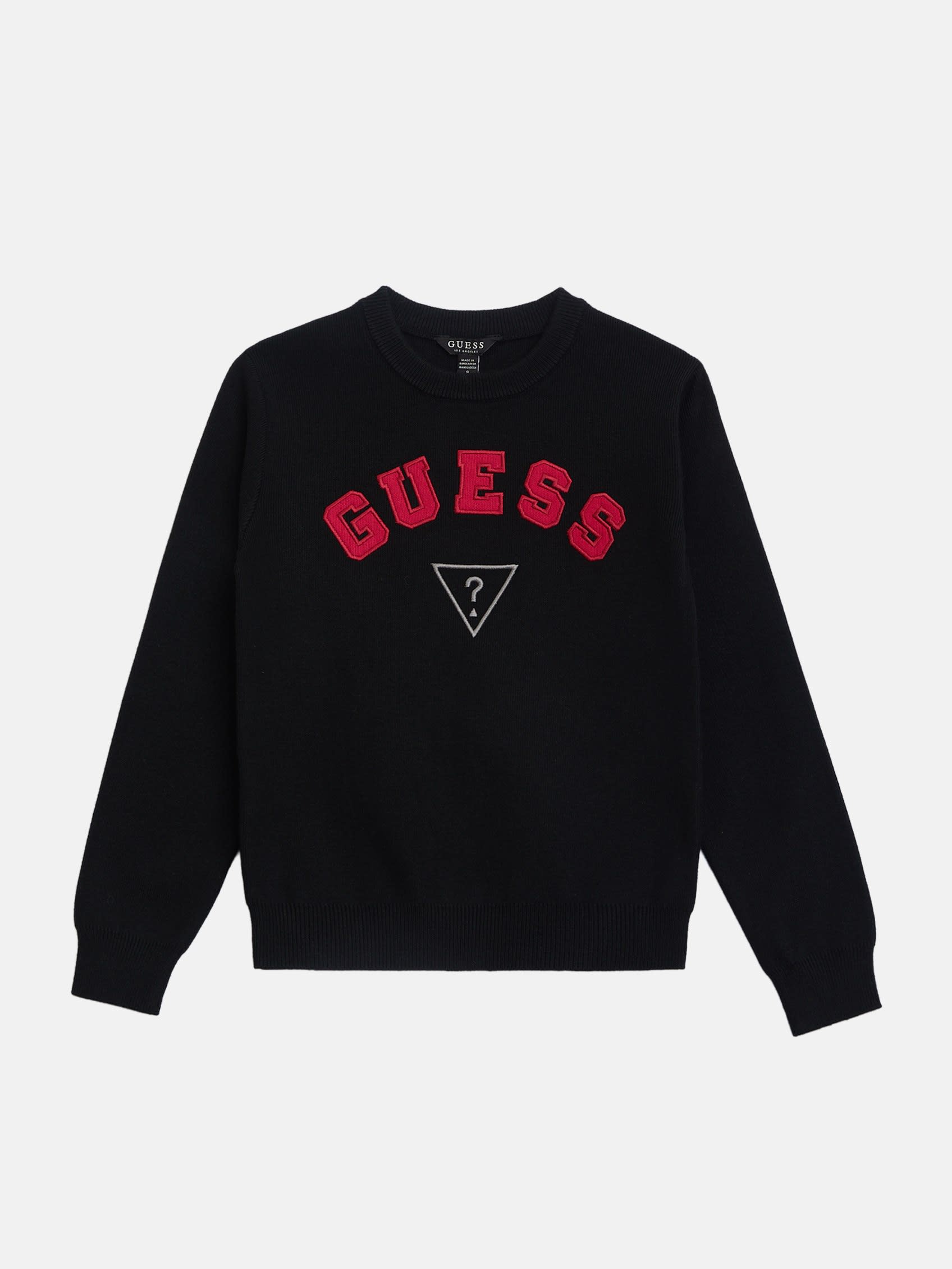 

Свитер с круглым вырезом Phoenix (размеры 7-16) Guess Factory, черный