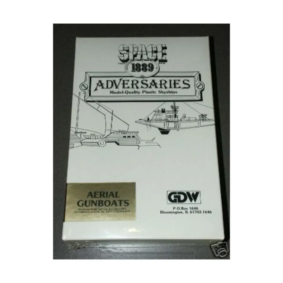 

Бокс-сет миниатюр Aerial Gunboats, Space - 1889 (GDW)