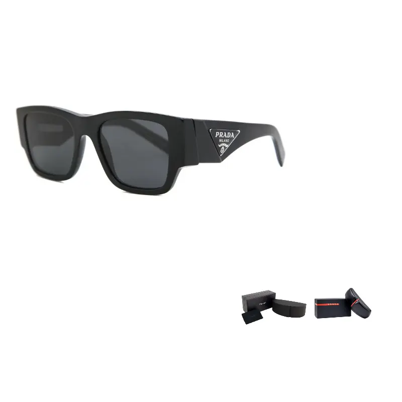 

Логотип на заушнике солнцезащитные очки PRADA