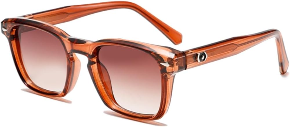 

Солнцезащитные очки с защитой UV400 | Большая оправа, линзы конфетных цветов | Для женщин и мужчин, для занятий спортом на открытом воздухе и вождения DSVIGF, Burgundy