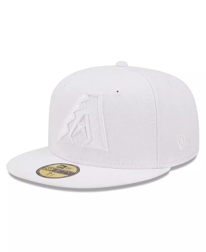 

Мужская приталенная шляпа Arizona Diamondbacks White on White 59FIFTY New Era