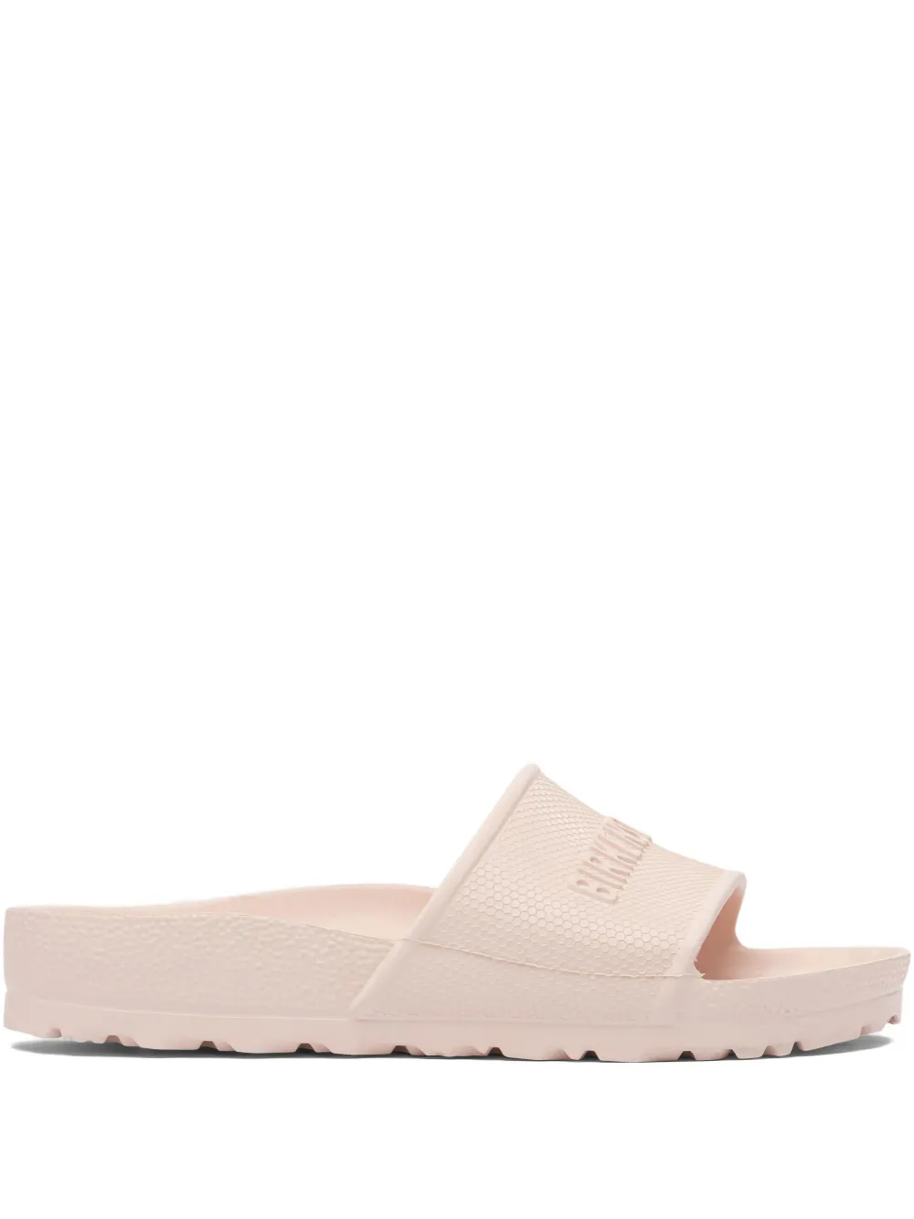 Сандалии-слайды с тисненым логотипом Barbados BIRKENSTOCK, розовый
