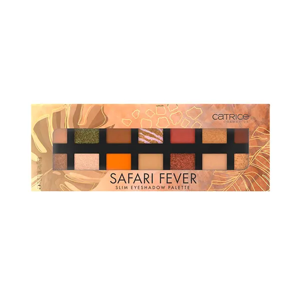 

Палитра оттенков Paleta Sombras Ojos Safari Fever Slim Catrice, 1 UD