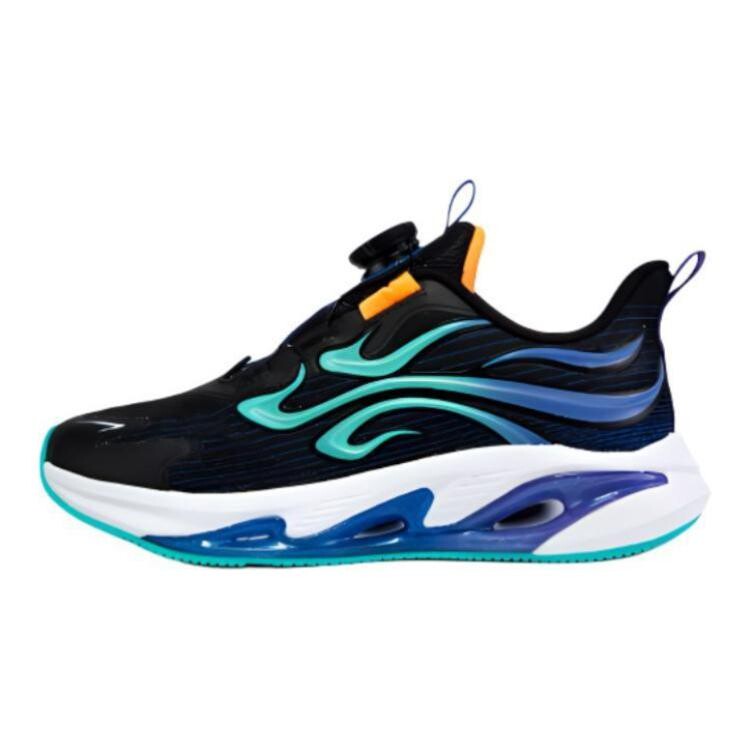 

Детские кроссовки GS Low-top Black/Lyon Blue Xtep, черный/синий