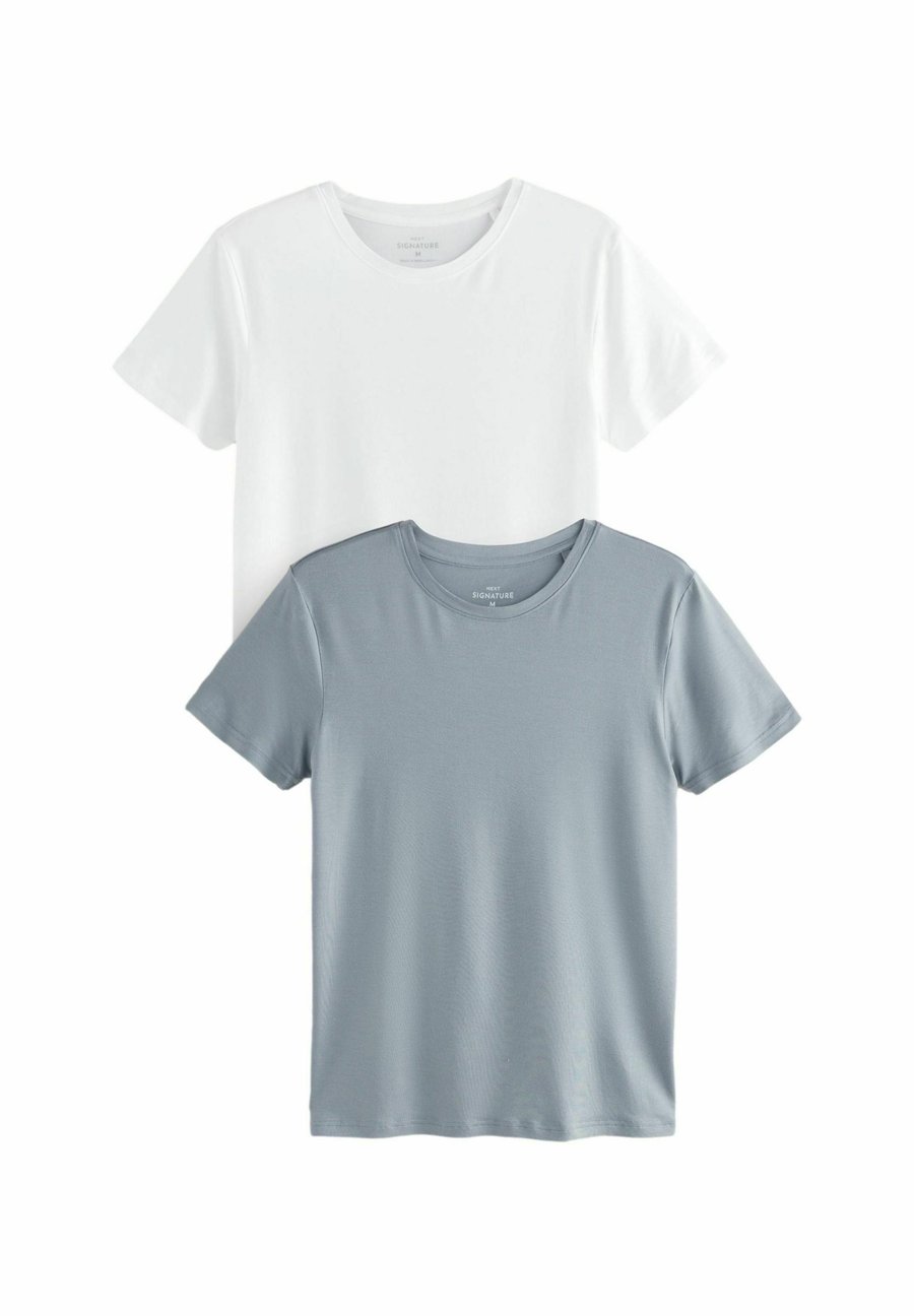 

Футболка Next REGULAR FIT 2 PACK , Grey/White/Grey