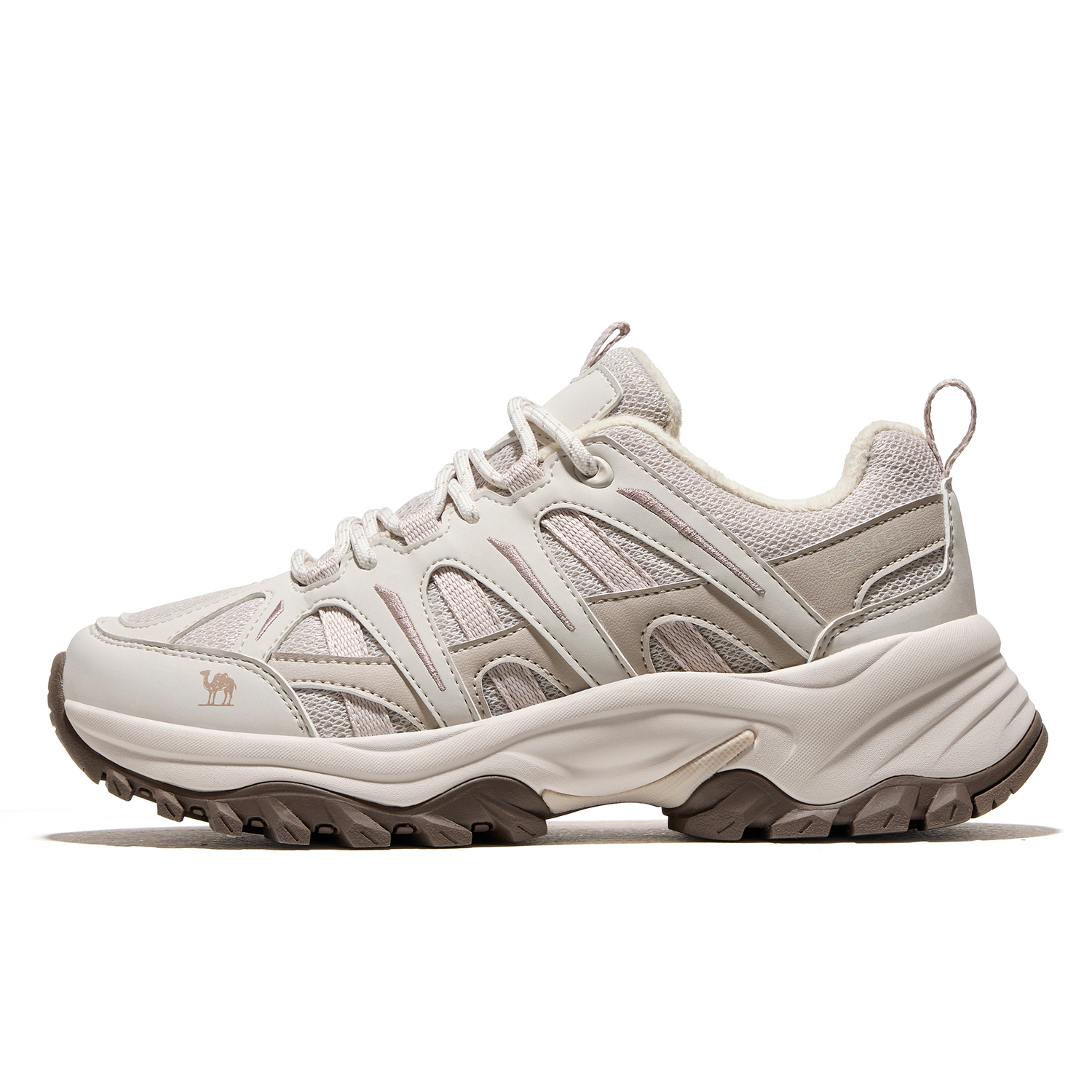 

Yun Yi 2 Slip Resistant, Abrasion Resistant, Breathable, Thermal низкие туристические ботинки женские CAMEL, бежевый серый