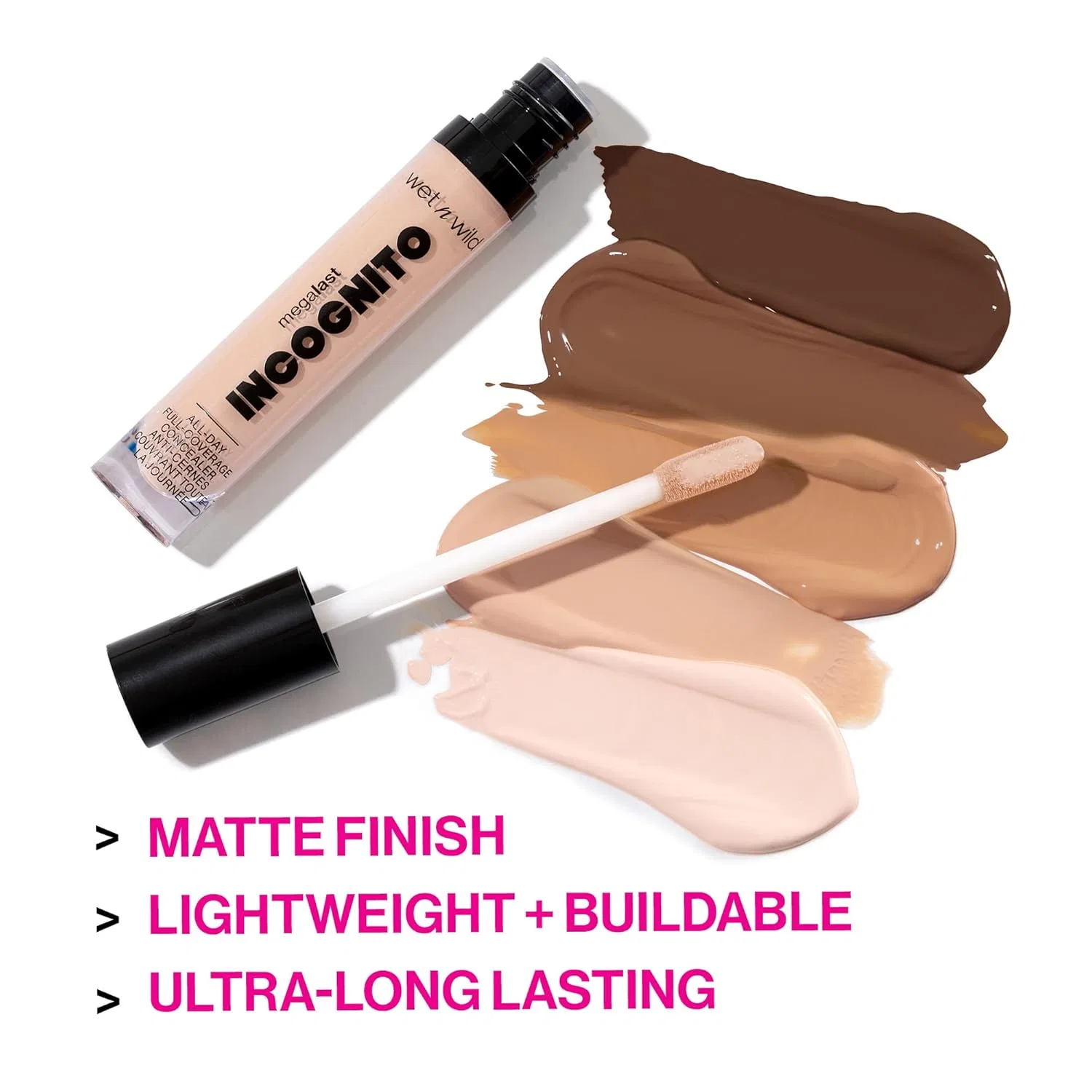 Консилер с полным покрытием «Megalast Incognito» от wet n wild Wet N Wild, Light Beige — фото 2