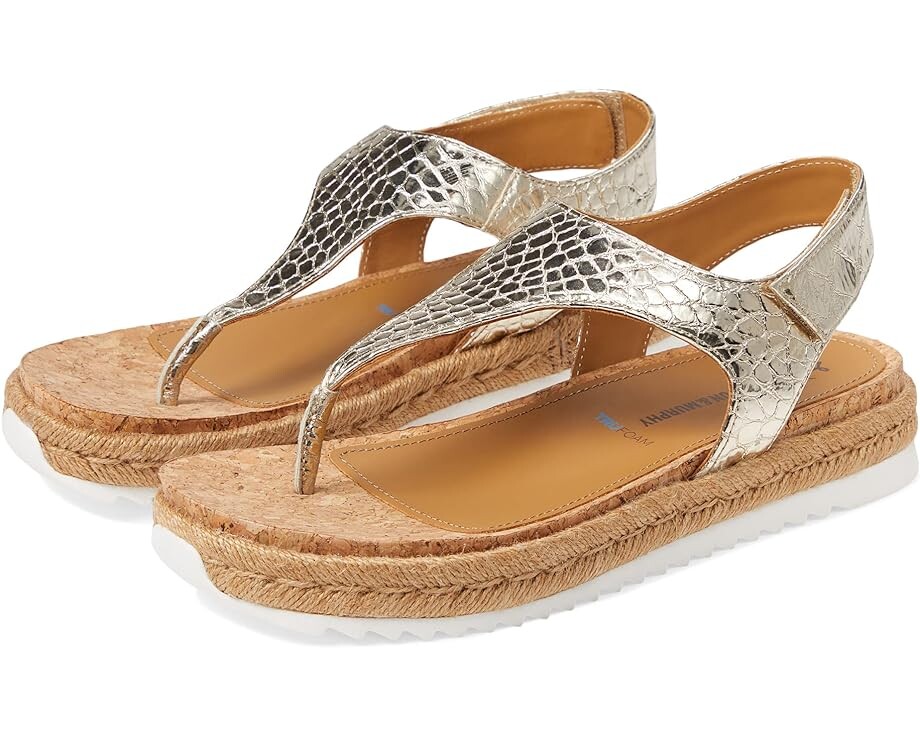 

Сандалии Johnston & Murphy Michelle Thong, золотой