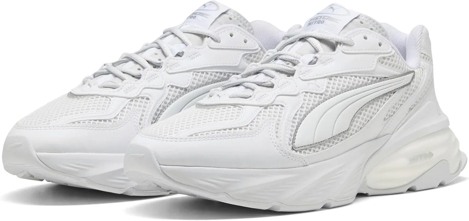 Мужские кроссовки Puma Fade Nitro LS 406203, 26 Spring Summer Colour Puma White Silver 06