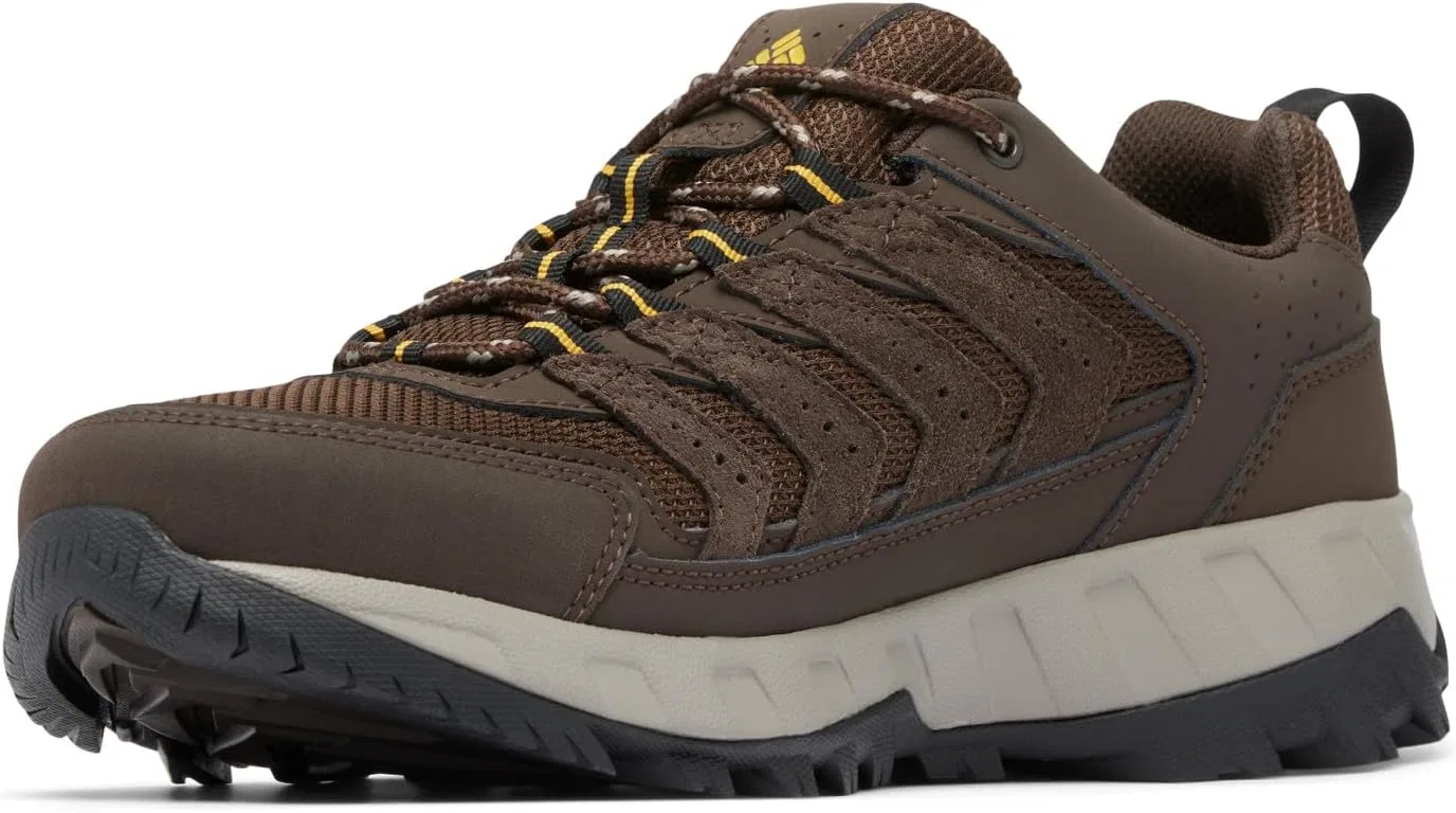 Мужские походные кроссовки Columbia 210135, Cordovan Golden Yellow — фото 4