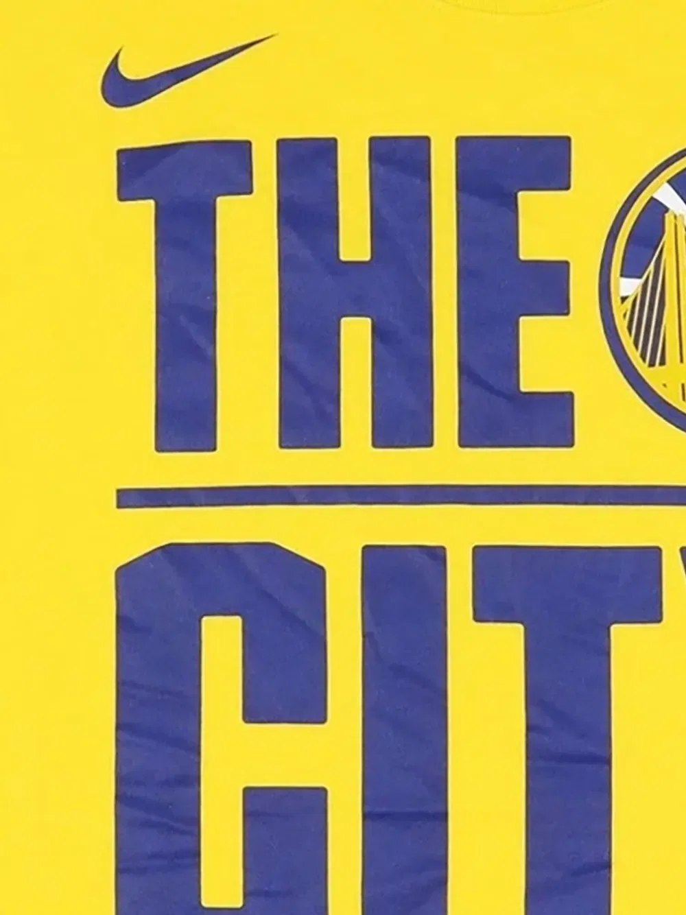 Футболка Golden State Warriors Nike Kids, желтый — фото 2