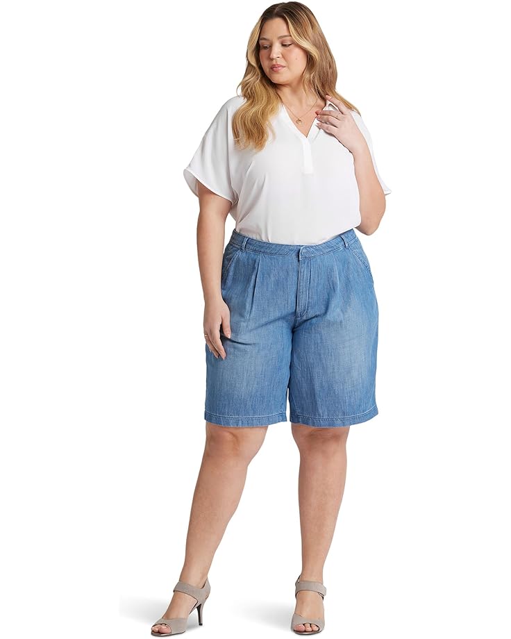 

Шорты NYDJ Plus Size Bermuda Shorts in Corfu, цвет Corfu