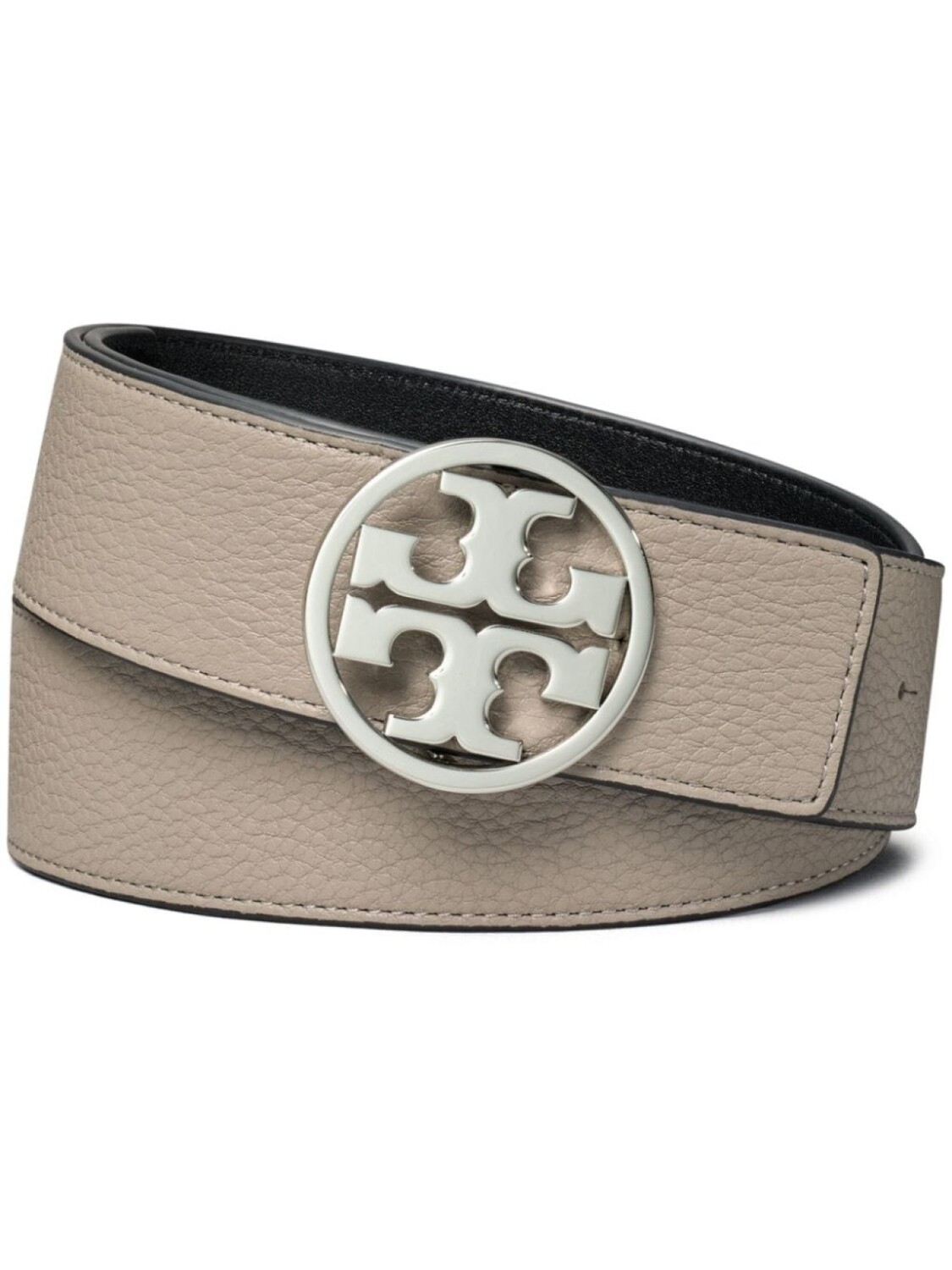 

Tory Burch двусторонний ремень Miller, серый