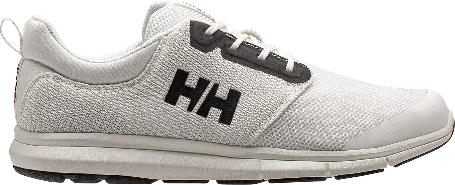 Мужские обувь Helly-Hansen Feathering - Дышащие парусные туфли - Гибкая обувь для лодки без следов - Обувь для мужчин Helly Hansen, белый/черный — фото 3