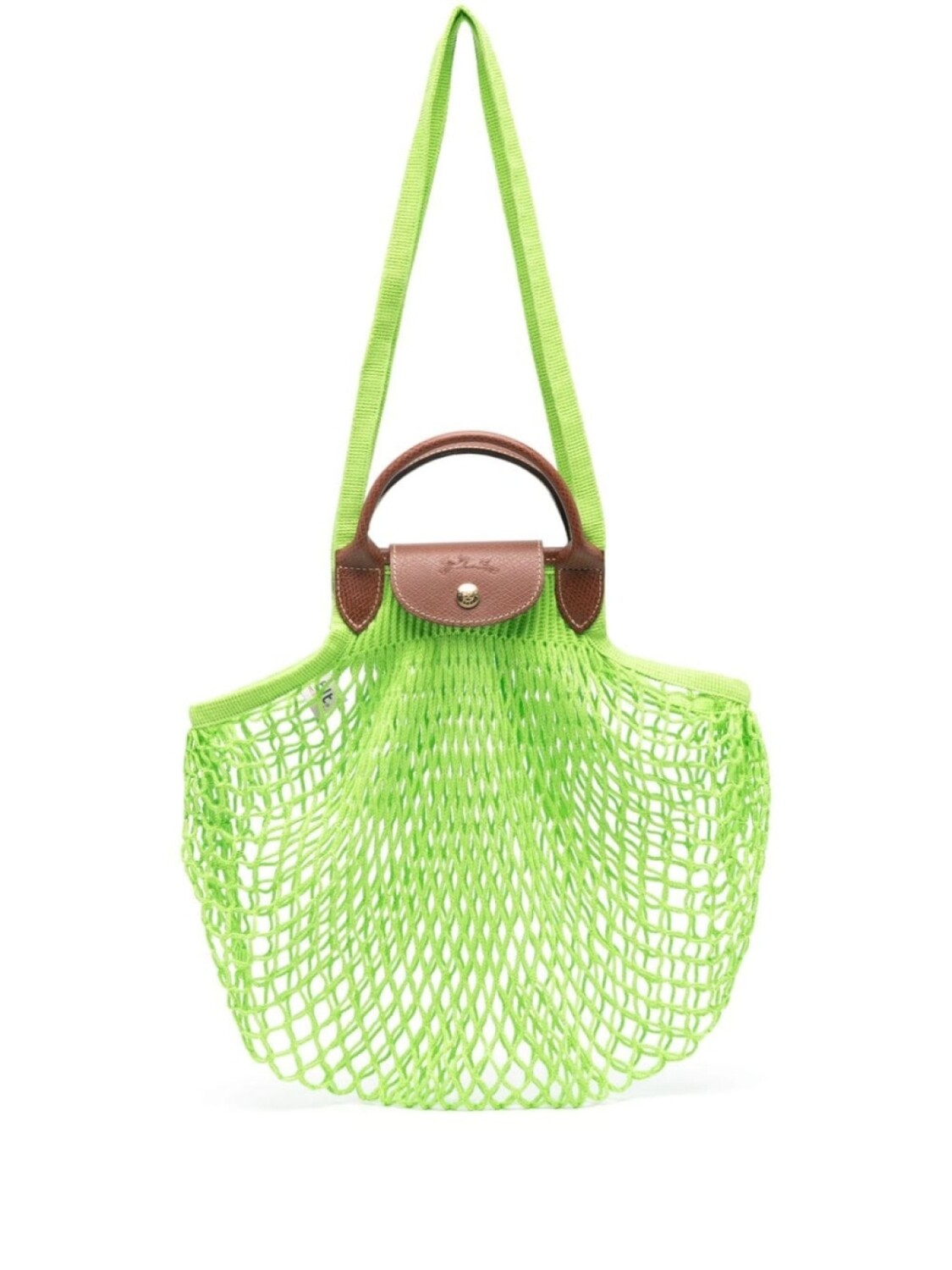 

Большая сумка на плечо Longchamp Le Pliage Filet Mesh, зеленый
