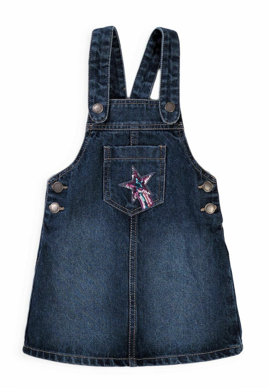 

Джинсовое платье MINOTI, цвет blue denim