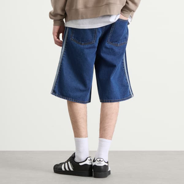 Firebird шорты Adidas, Medium Vintage Denim — фото 3