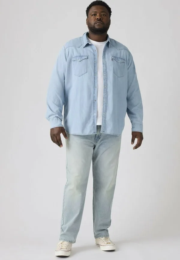 Джинсы 502 зауженного кроя Levi'S Plus, Blue Expanse Light Indigo Worn In — фото 2